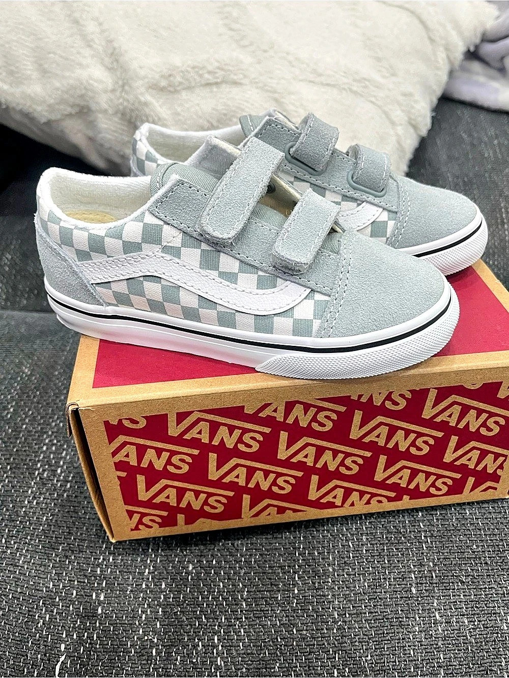 Vans Old Skool V Checkered Sneakers